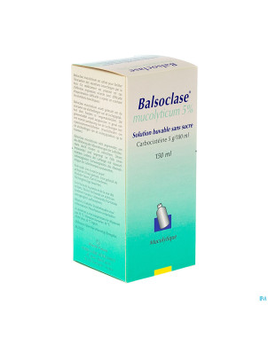 Balsoclase mucolyticum sir 150 ml