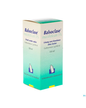 Balsoclase mucolyticum sir 150 ml