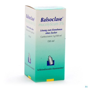 Balsoclase mucolyticum sir 150 ml