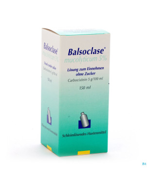 Balsoclase mucolyticum sir 150 ml