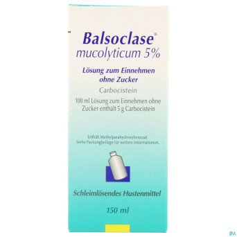 Balsoclase mucolyticum sir 150 ml