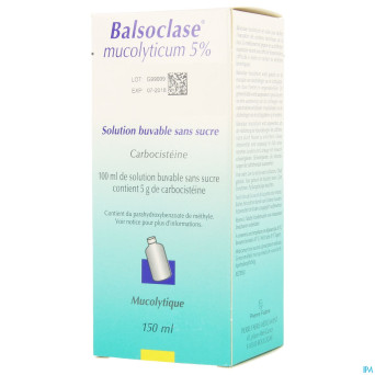 Balsoclase mucolyticum sir 150 ml