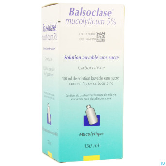 Balsoclase mucolyticum sir 150 ml