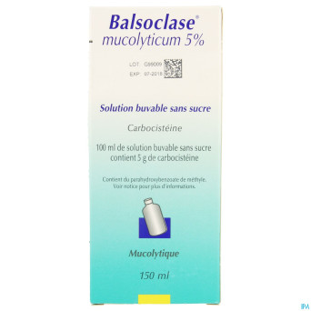Balsoclase mucolyticum sir 150 ml