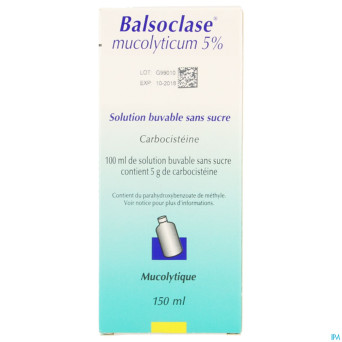 Balsoclase mucolyticum sir 150 ml