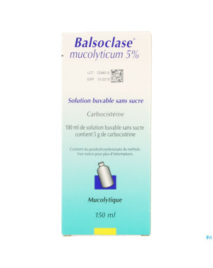 Balsoclase mucolyticum sir 150 ml