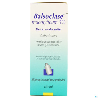 Balsoclase mucolyticum sir 150 ml