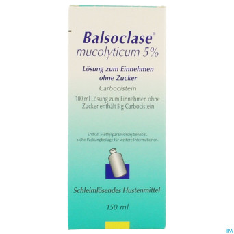 Balsoclase mucolyticum sir 150 ml