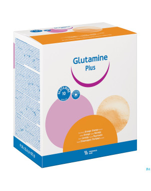 Glutamine plus orange pdr sachet 30