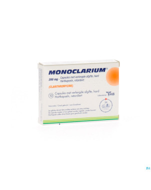 Monoclarium 200 mg caps 10 x 200 mg