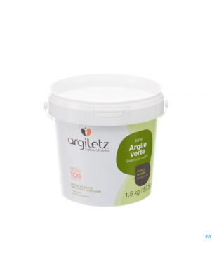 Argiletz argile verte pate pg pot 1,5kg