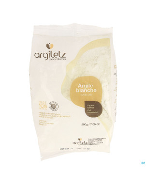 Argiletz argile blanche ultra ventilee pdr 200g