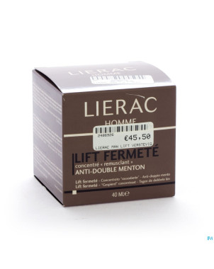 Lierac homme lift fermete a/double menton pot 40ml
