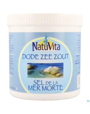 Natuvita sel du mer mort pot 1kg