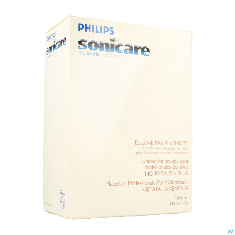 Sonicare flexcare trial unit brosse elec.hx6942/04