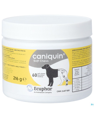 Caniquin soft chews  60