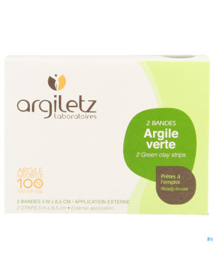 Argiletz bandargil bande argile verte 5mx11cm 2