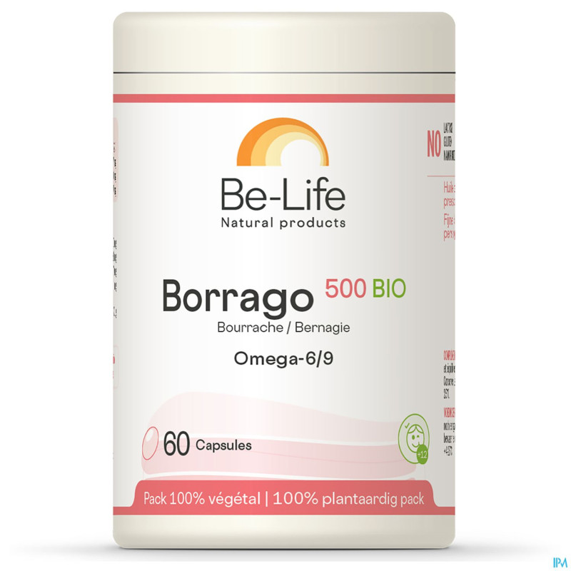 Borrago 500 be life bio    gel  60