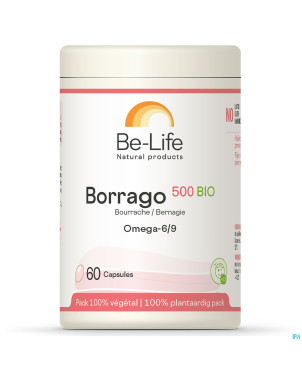 Borrago 500 be life bio    gel  60