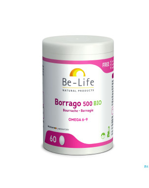 Borrago 500 be life bio    gel  60