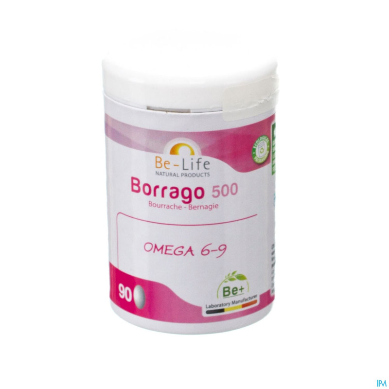 Borrago 500 be life bio    caps  90