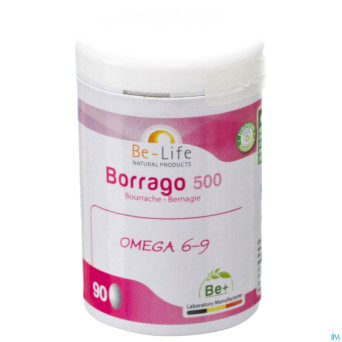 Borrago 500 be life bio    caps  90