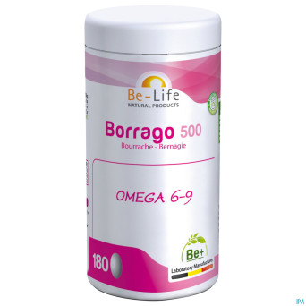 Borrago 500 be life bio    caps 180