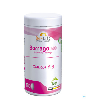 Borrago 500 be life bio    caps 180