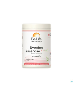 Evening primrose 1000 be life bio    caps  60