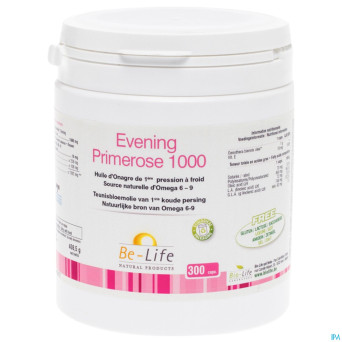 Evening primrose 1000 be life bio    caps 300