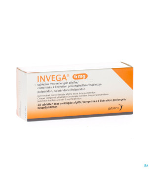 Invega tabl retard 28 x 6 mg