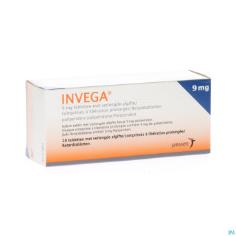 Invega tabl retard 28 x 9 mg