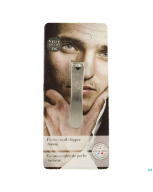 Vitry coupe-ongles inox 70mm 1057i