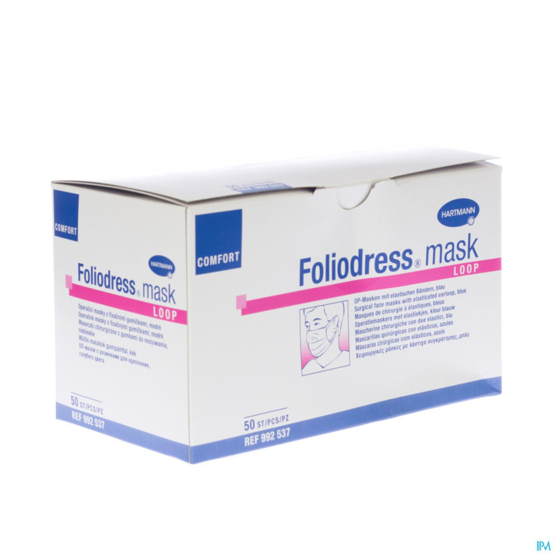 Foliodress mask loop bleu    50 9925371