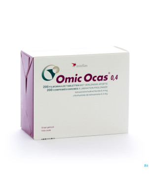 Omic ocas astellas comp 200 x 0,4 mg