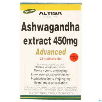 Altisa ashwagandha  v-caps 90x450mg