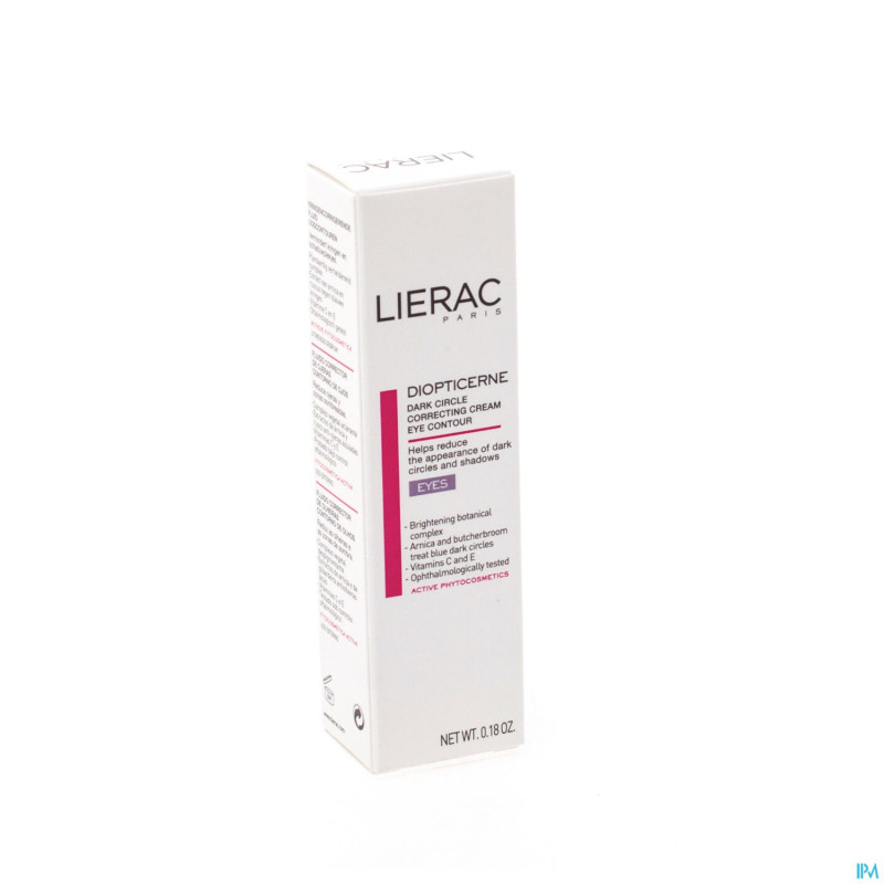Lierac diopticerne creme contour yeux tube  5ml nf