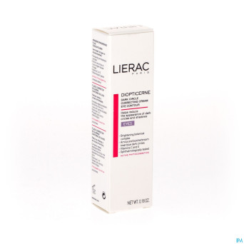 Lierac diopticerne creme contour yeux tube  5ml nf