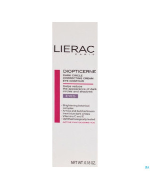 Lierac diopticerne creme contour yeux tube  5ml nf