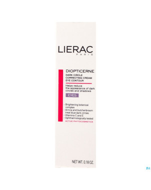 Lierac diopticerne creme contour yeux tube  5ml nf