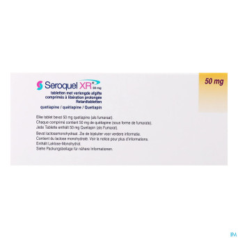 Seroquel xr  50 mg comp  10 x  50 mg
