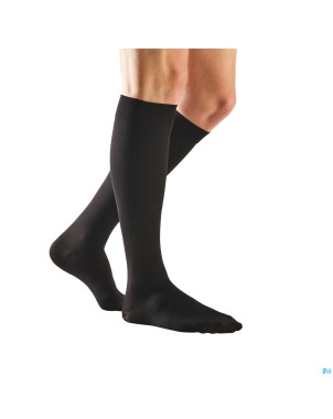 Bota relax 280 coton bas jarret noir n4