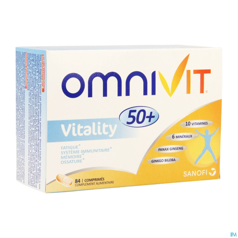 Omnivit vitality 50    tabl 84+14 promo