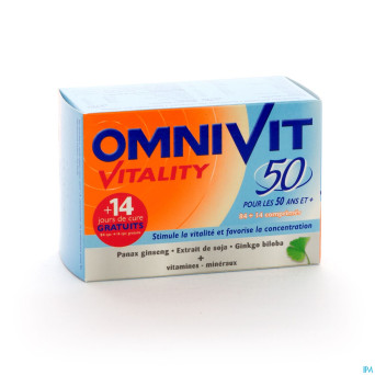 Omnivit vitality 50    tabl 84+14 promo