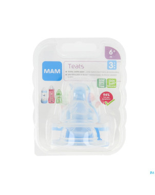 Mam care milk 3 tetine sil s/bisphenol a