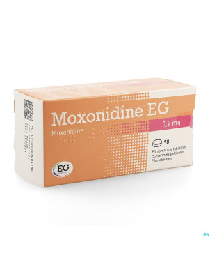 Moxonidine eg comp 98x0,2mg