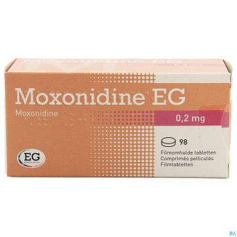 Moxonidine eg comp 98x0,2mg