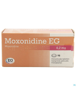 Moxonidine eg comp 98x0,2mg