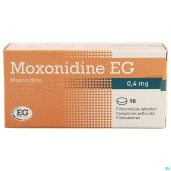 Moxonidine eg comp 98x0,4mg
