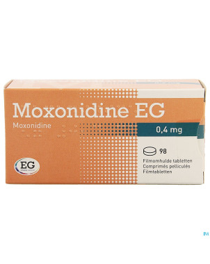 Moxonidine eg comp 98x0,4mg